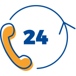 24 uurs service